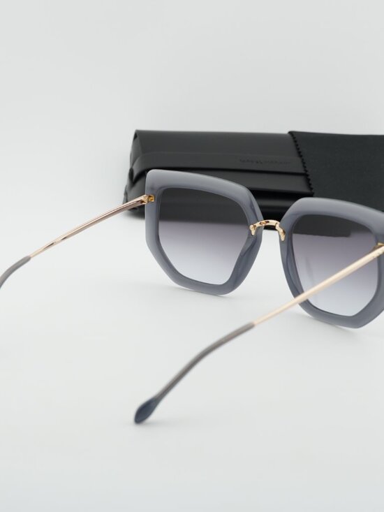 Isabel Marant IM 0149/S 0FT3 GB Sunglasses Grey Geometric Frame, Grey Lenses main image 9